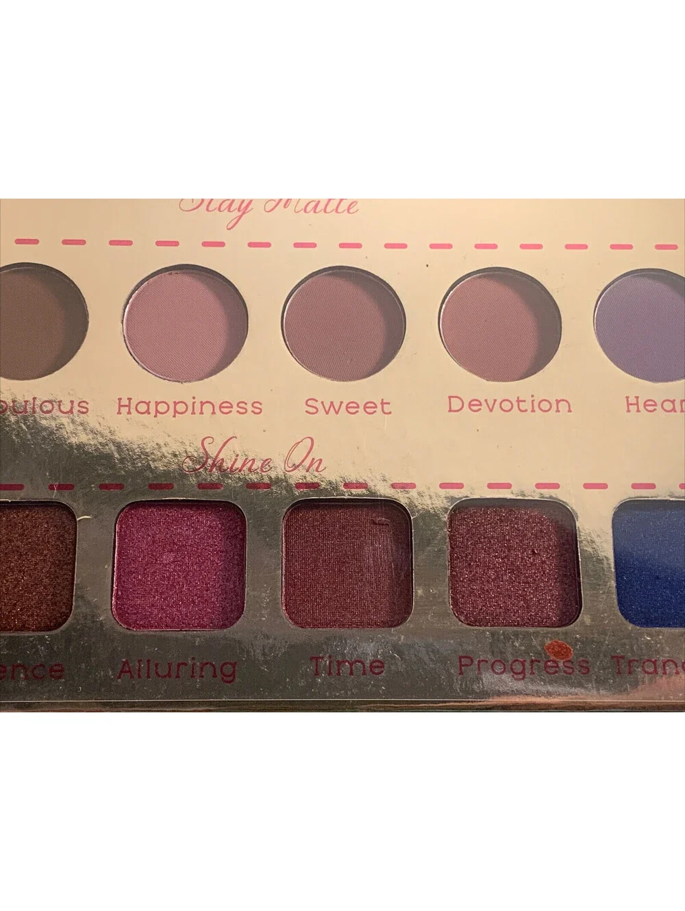 4 x Sensational Eyeshadow Palette 20 Color Blush Contour Matte & Shine